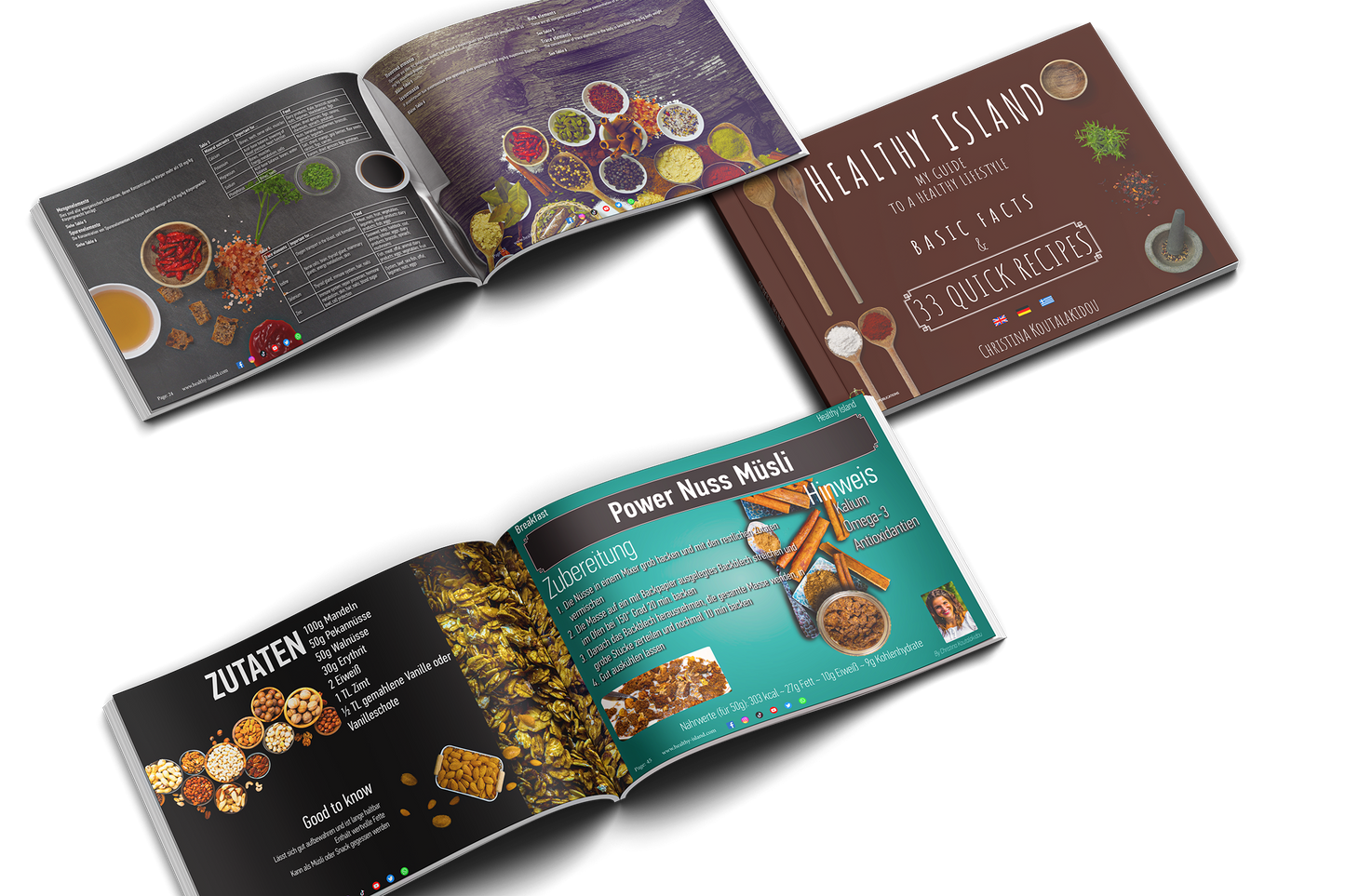 Healthy Island Book (DE, ENG, GR)